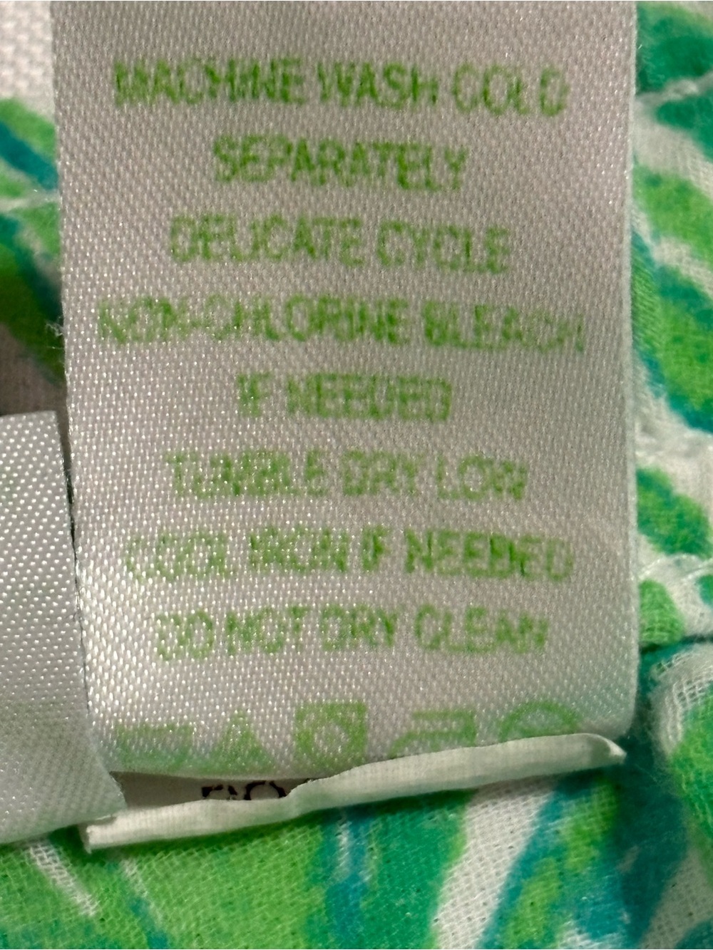 Lilly Pulitzer Palazzo Pant in Toucan Green Elephants Cotton Lightweight XS - Picture 8 of 9